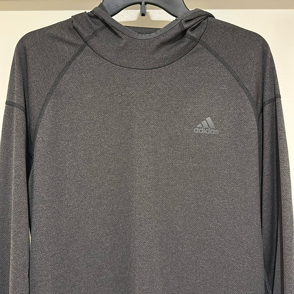 New Condition Adidas Long Sleeve Hoodie Shirt